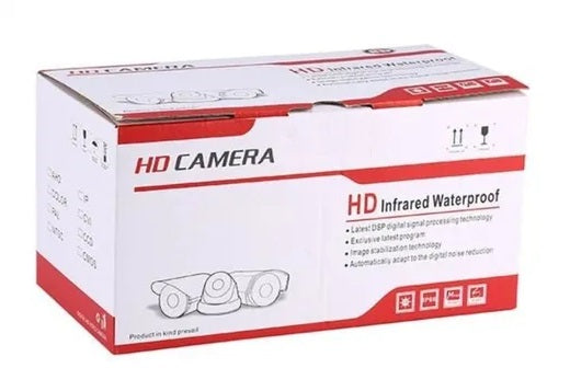 CÁMARA DE VIGILANCIA HD CON INFRARROJOS Y RESISTENTE AL AGUA
