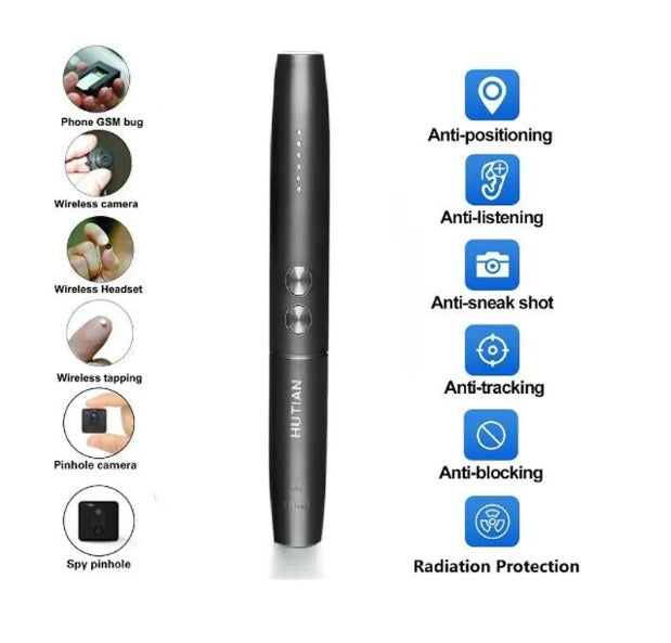 DETECTOR DE CAMARAS ESPÍA Y SEÑAL RF