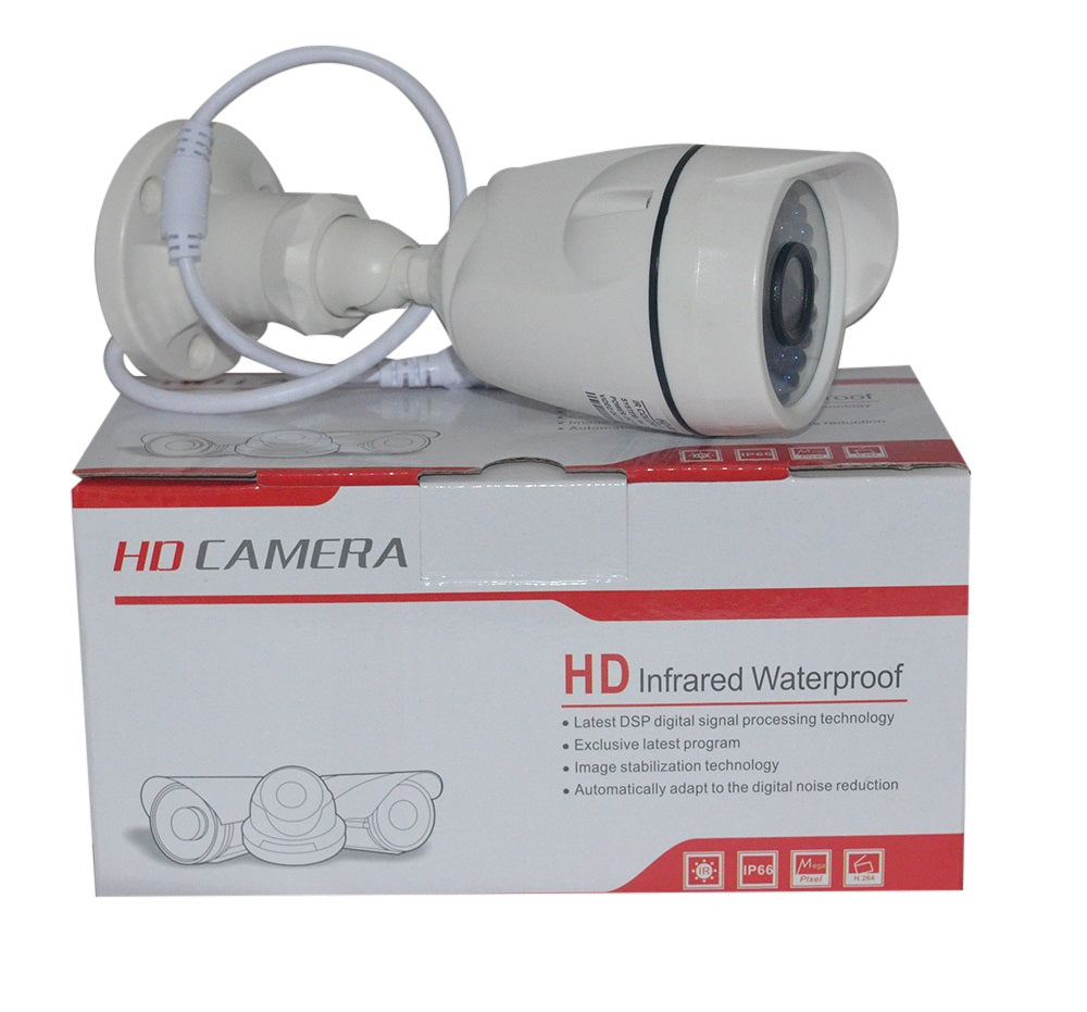 CÁMARA DE VIGILANCIA HD CON INFRARROJOS Y RESISTENTE AL AGUA