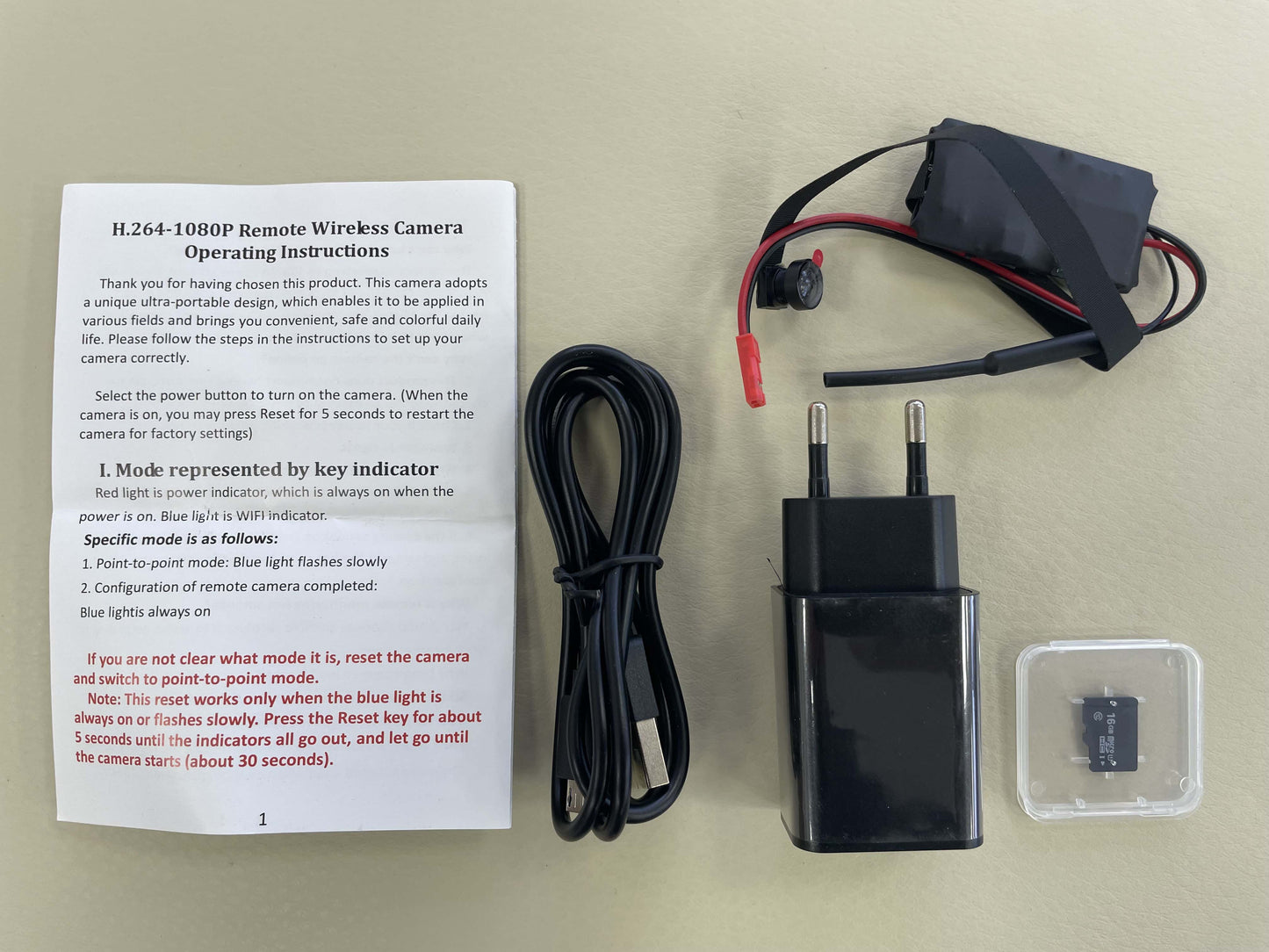 CÁMARA ESPÍA HD WIFI